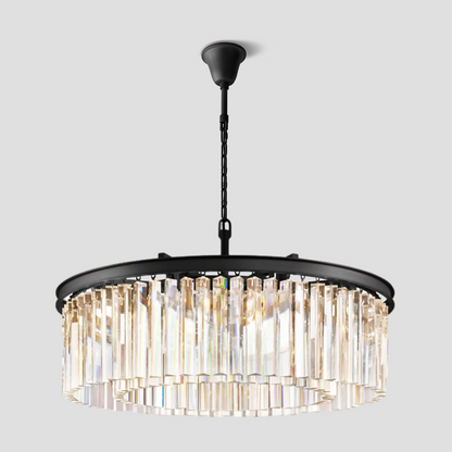 XINYUE Crystal Round Chandelier