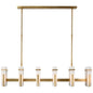 xinyue  Fowler Malik Large Linear Alabaster Chandelier