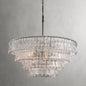 Ghiaccio Glass Round Chandelier